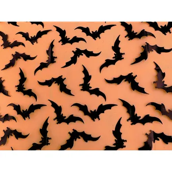 Úplet šifonový netopýr oranžová 1 m