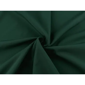 Zimní softshell jednobarevný zelená tmavá 1 m