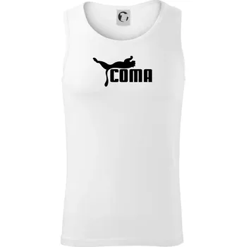 Coma parodie - Tílko pánské Core - L ( Bílá )