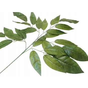 umělá květina VELKÉ LISTY do aranžmá, věnce větvička zelený stonek doplněk podklad hrob