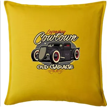 Polštář Legendary old car - Polštář 50x50 - 50x50 - Pouze potah ( Žlutá )