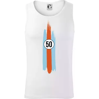 Vintage Race 50 - Tílko pánské Core - L ( Bílá )