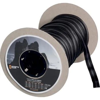 Lezecký doplněk Singing Rock PLOCHÝ POPRUH černý 20 mm metráž