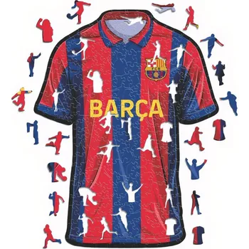 FC Barcelona Dřevěné puzzle FC Barcelona, dres, 500 ks