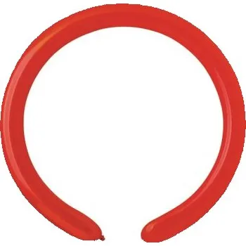 Balónek Balónky modelovací malé (140cm:3cm) #045 červené (100ks/bal)