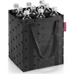 Nákupní taška na lahve Reisenthel Bottlebag Glossy Dots Black