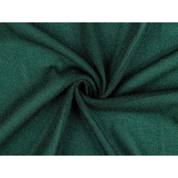 Úplet s lurexem zelená tmavá 1 m