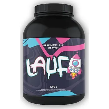 Nápoj pro sportovce BrainMax Lauf Protein nativní syrovátkový protein 1000g Varianta: pistácie + šťavnatá tyčinka ZDARMA