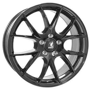 Alu kolo Alu kola IT WHEELS 2 KIRA, 17x7.5 5x108 ET45, černá lesklá