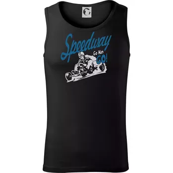 Pánské termoprádlo Motokara speedway - Tílko pánské Core - L ( Černá )