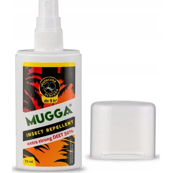 Repelent MUGGA STRONG sprej 50% DEET 75 ml proti komárům a klíšťatům