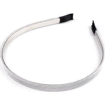 Čelenka Čelenka do vlasů s lurexem, barva 1 stříbrná