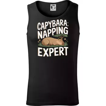 Pánské termoprádlo Capybara Napping Expert - Tílko pánské Core - L ( Černá )