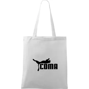 Coma parodie - Taška bavlněná - 42 x 38 cm ( Bílá )