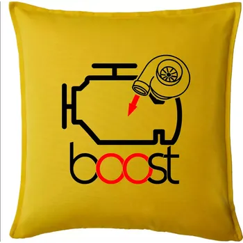 Polštář Boost - Polštář 50x50 - 50x50 - Pouze potah ( Žlutá )