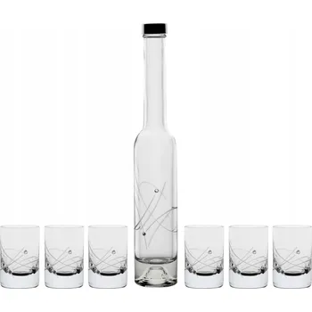 Sklenice Sklenice na vodku bezbarvé, 30ml, 6 ks