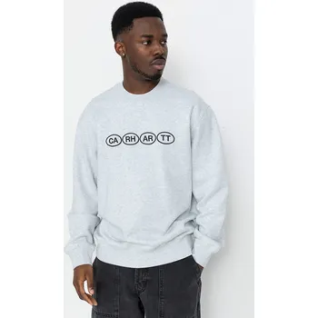 Pánská mikina Carhartt WIP Bumper (ash heather/black) M, šedá