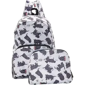 Městský batoh Batoh pes skotský bílý