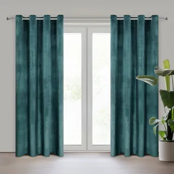 Závěs ArtFir Zatemňovací závěs MELÁNÍ K | tmavě modrá 140 x 250 cm