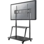Neomounts NS-M4000BLACK / Mobile Flat Screen Floor Stand (stand+trolley) (height: 137-153 cm) box 1/2 / Black + DOPRAVA ZDARMA