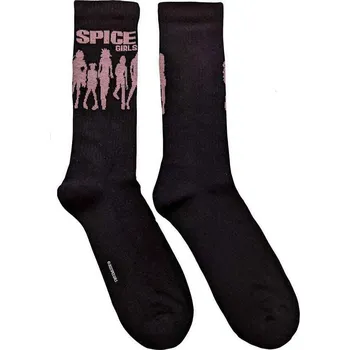 Pánské ponožky Spice Girls Ponožky Silhouette Black 40-45