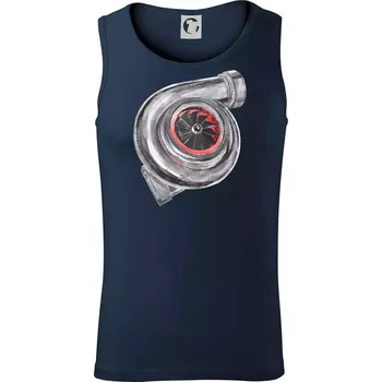 Turbo olejomalba - Tílko pánské Core - 2XL ( Námořní modrá (velmi tmavá - téměř černá) )