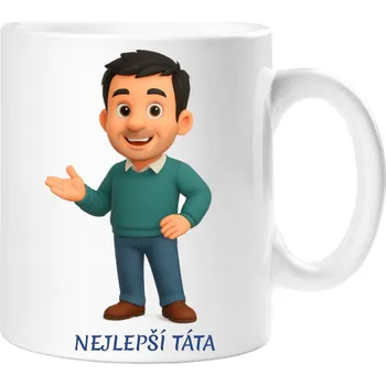 Dárkový hrnek pro tátu - Hrneček nejlepší táta - 330 ml