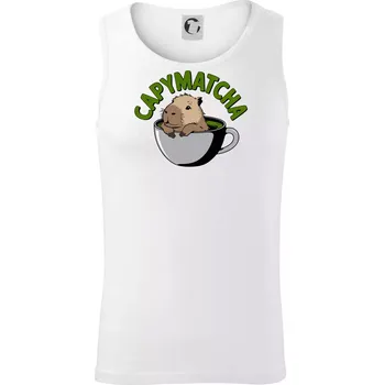 Pánské termoprádlo Capybara papymatcha - Tílko pánské Core - S ( Bílá )