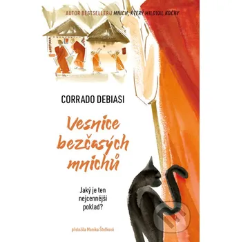 Kniha Vesnice bezčasých mnichů - Corrado Debiasi Kontrast