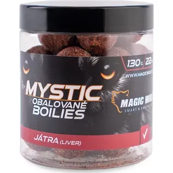 Boilies Magic Wolf - MYSTIC Boilies obalované Játra 22mm