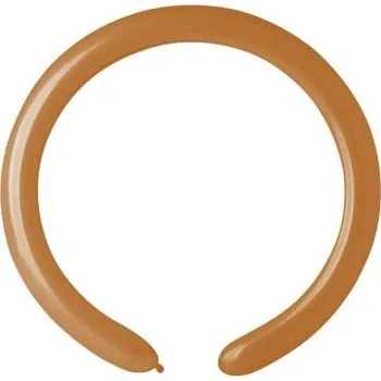Balónek Balónky modelovací malé (140cm:3cm) #076 mocha (100ks/bal)