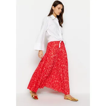 Dámská sukně Dámská sukně Trendyol Trendyol červená 2244965