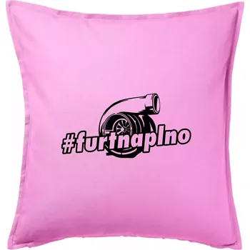 Polštář Furt naplno - Polštář 50x50 - 50x50 - Pouze potah ( Růžová )