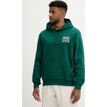 Dámská mikina Bavlněná mikina adidas Originals Graphic Hoodie JX3059 zelená 79X, vel. S