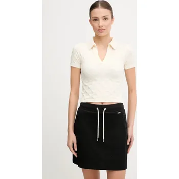 Pánské tričko Polo tričko Guess PEONY V5YP10.Z3OA0 béžová 01X, vel. XS/S