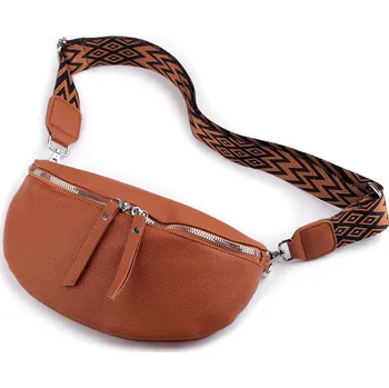Kabelka Kabelka crossbody 27x18 cm hnědá koňak 1 ks