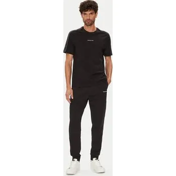 Pánské tričko Michael Kors T-Shirt CT4524E1V2 Černá Regular Fit L