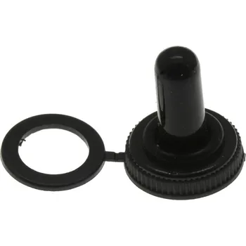 Jietong Ochranná gumová čepička šroubovací průměr 12mm pro páčkové spínače