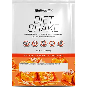 Protein BioTech Diet Shake 30 g Příchuť: slaný karamel