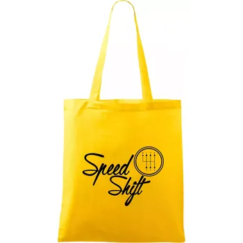 Speed shift - Taška bavlněná - 42 x 38 cm ( Žlutá )