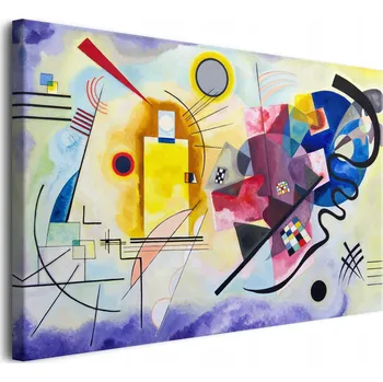 Obraz Obraz na plátně obrazy na zeď Barevná abstrakce 80x120cm