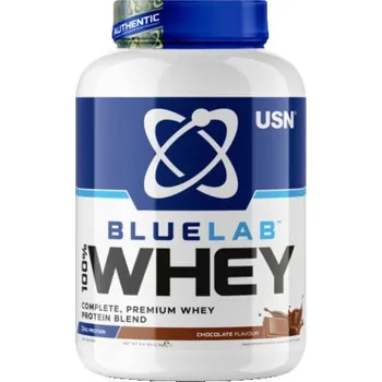 Protein USN BlueLab 100% Whey Premium Protein 908g Jahoda + DÁREK