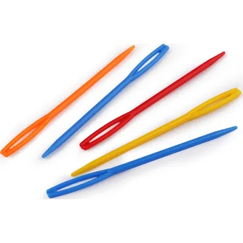 Plastové jehly délka 70 mm tupé mix 2 ks