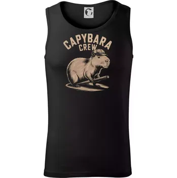 Capybara crew - Tílko pánské Core - L ( Černá )