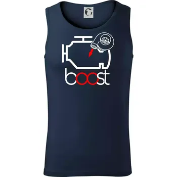 Boost - Tílko pánské Core - M ( Námořní modrá (velmi tmavá - téměř černá) )