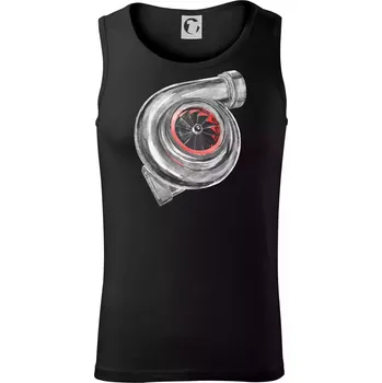 Pánské termoprádlo Turbo olejomalba - Tílko pánské Core - 2XL ( Černá )