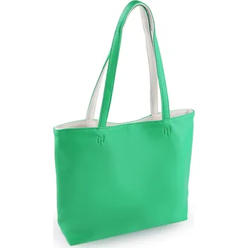 Kabelka Kabelka oboustranná 2v1 40x29 cm Varianta: 14 zelená off white, Balení: 1 ks