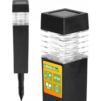 Venkovní osvětlení Solární lampa zapichovací lampa LEDLUX černá 39,5 cm 1 ks
