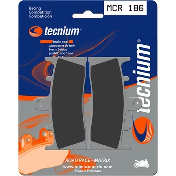 Nářadí na motocykly TECNIUM Racing Brzdové destičky ze slinutého karbonu - MCR186 MCR186