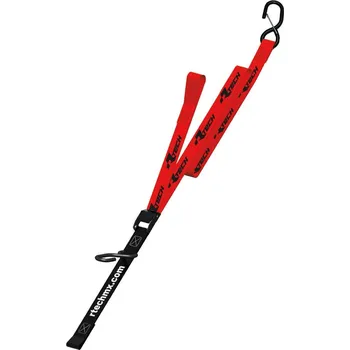 Autodíl Upínací popruhy s rychloupínací spojkou (šířka 38 mm / délka 2 m / nosnost 550 kg), RTECH (1 pár, červený) RTECH M400-570